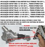 Bomba D Agua Palio 1.6 1.8 Punto1.6 1.8 Motor Etorq 2012/...